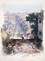 Saint Dominique Street, Montreal - 1866