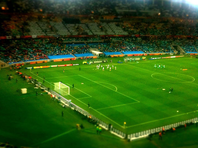 Nigeria played against South Korea at 2010 FIFA World Cup