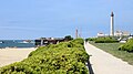 Uferpromenade mit Farol de Leça