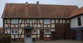 English: Half-timbered building in Windhausen Koeddinger Strasse 3, Feldatal, Hesse, Germany