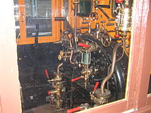 The cab interior, on the same locomotive Finland Neilson2.JPG