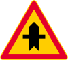 Finlande panneau de signalisation routière A22.1.svg