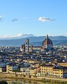 * Nomination Cathedral of Santa Maria del Fiore from Piazzale Michelangelo --Liridon 15:02, 16 September 2023 (UTC) The WB looks too yellowish --Poco a poco 18:12, 16 September 2023 (UTC)  Done It's was at sunset time, but yeah, yellow looks like prominent color. Uploaded new file with a fix.--Liridon 13:43, 17 September 2023 (UTC) * Promotion Looking better, thank you --Poco a poco 19:24, 20 September 2023 (UTC)