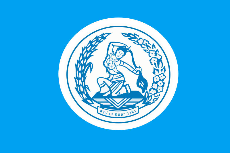 File:Flag of Democrat Party (Thailand).svg