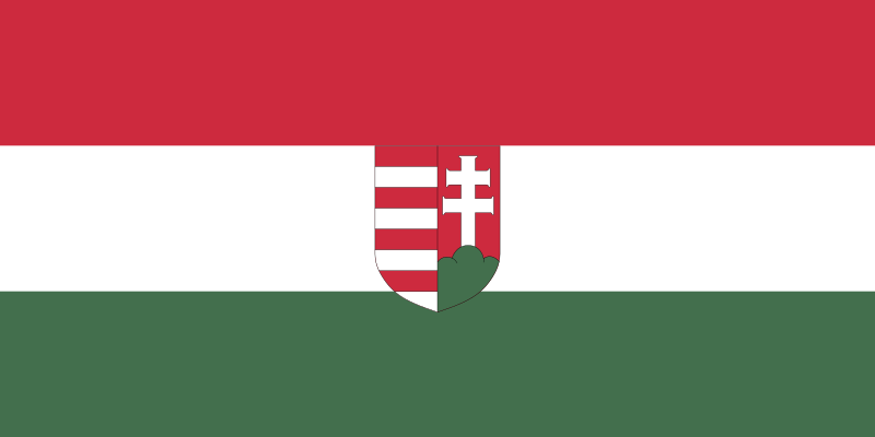 Lahabali kɔligu:Flag of Hungary (1918–1919).svg