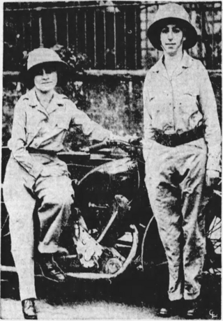 <span class="mw-page-title-main">Theresa Wallach</span> Long-distance motorcycle rider