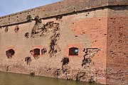 Fort Pulaski National Monument, chatham county, Georgia, U.S. This is an image of a place or building that is listed on the National Register of Historic Places in the United States of America. Its reference number is 66000064.