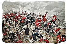 Boer victory over the British at the Battle of Majuba Hill of the First Boer War, 1881 Foto van oorlog.jpg