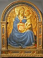 Fra Angelico (etwa 1395–1455): Madonna der Demut, etwa 1440, Tempera auf Holz, 74 × 52 cm, Rijksmuseum Amsterdam.