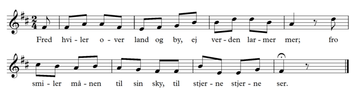 Fred Hviler Over Land Og By: Tekst, Melodi, Versioner