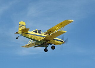 <span class="mw-page-title-main">Grumman Ag Cat</span> Single-engine agricultural biplane