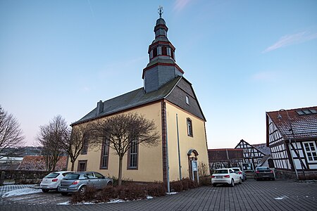 Gemünden (Felda), Nieder Gemünden, Kirche 20170119 001