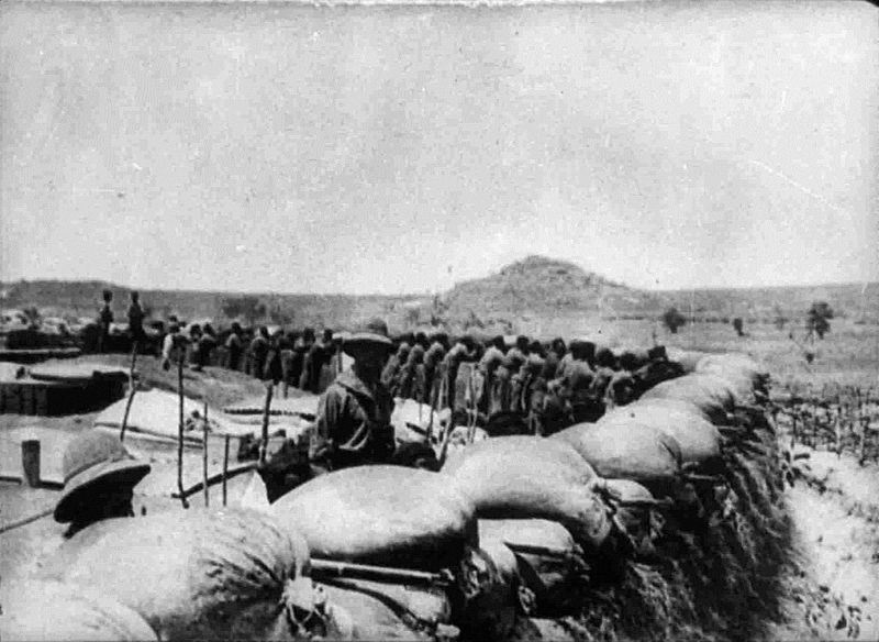 Fájl:German troops manning defenses at Garua.jpg