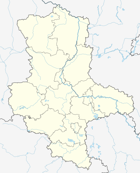 Germany Saxony Anhalt adm location map