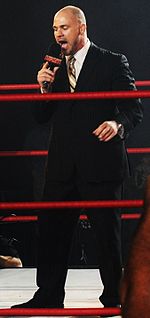 Kurt Angle won his fourth TNA World Heavyweight Championship in the King of the Mountain match. Godfather Kurt Angle cropped.jpg