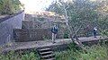 Gold Creek Dam un-reinforced concrete stepped spillway.jpg