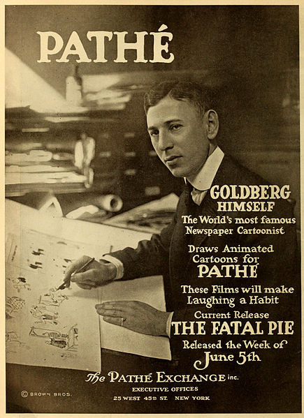Goldberg in an issue of The Moving Picture World, 1916