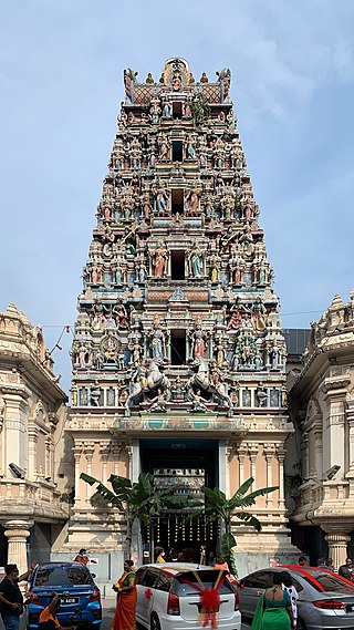 <span class="mw-page-title-main">Sri Mahamariamman Temple, Kuala Lumpur</span> Hindu temple in Kuala Lumpur