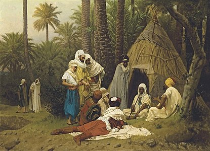 El Hiasseub, Conteur Arabe, 1868, private collection