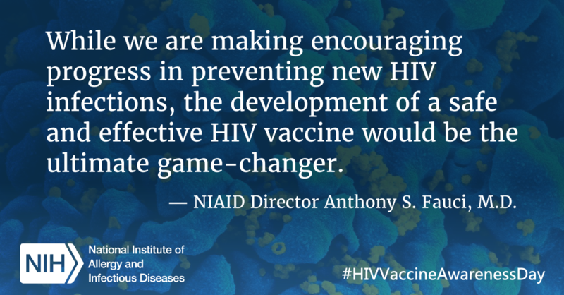 File:HIV Vaccine Awareness Day Quote by NIAID Director Anthony Fauci (26998500732).png