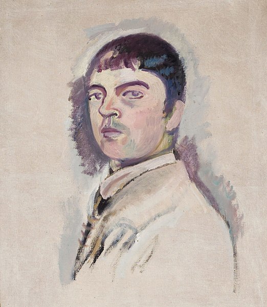 File:Harald Giersing, Selvportræt, 1922-1926, RKMm0541, Ribe Kunstmuseum.jpg