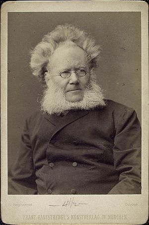 Henrik Ibsen: Dramodydd, cyfarwyddwr theatr a bardd o Norwy (1828–1906)