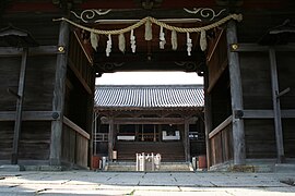 Main Hall View from Torii