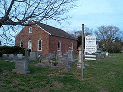 Sejarah gereja presbyterian di tempat yang sekarang rehobeth maryland.jpg