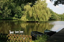 Mühlenweiher mit Kahnverleih