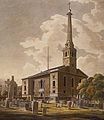 St. John's Horsleydown, Londra, con Nicholas Hawksmoor, bombardata in un blitz su Londra e demolita