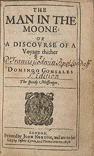 <i>The Man in the Moone</i> 17th century Francis Godwin novel