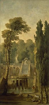 Hubert Robert - Landschap met terras en Cascade.jpg