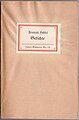 IB 59/C Friedrich Hebbel: Gedichte, einfarbige Papierbroschur (1941)
