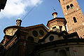 L'abside e il campanile medievale.