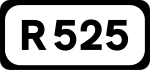 Straßenschild R525}}