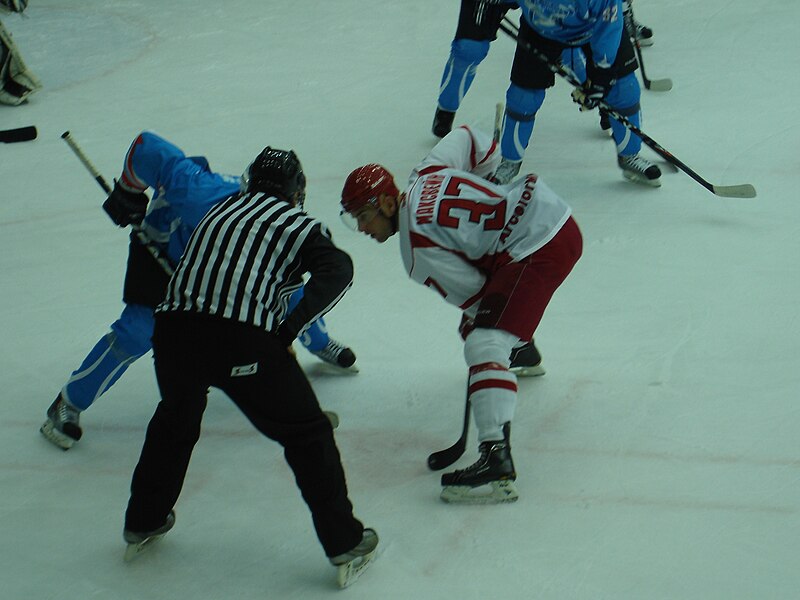 File:Ice hockey stadium Astana, Pavlodar, Kazakhstan. The match between Yertis and Arystan teams. Pic.11.jpg