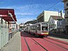 Inbound train at Judah and 9th Avenue (2), October 2017.JPG