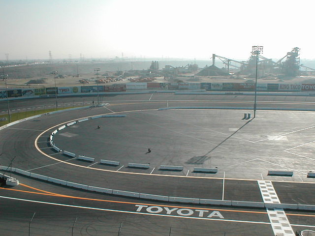 Irwindale Speedway as it was prepared for the 2006 Toyota All-Star Showdown