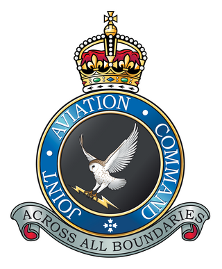 <span class="mw-page-title-main">Joint Aviation Command</span> Tri-service command of the British Armed Forces