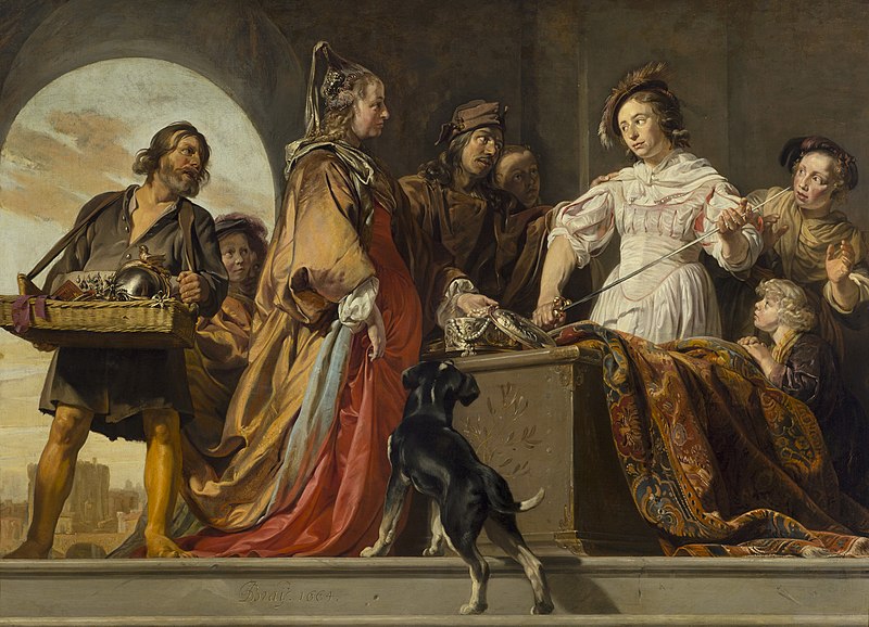File:Jan de Bray, Achilles wśród córek Likomedesa (Owidiusz, Metamorfozy).jpg
