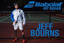 Bourns is a Babolat brand ambassador and athlete. Jeff Bourns Babolat.jpg