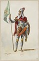 English: Jules Massenet - Le roi de Lahore - costume design by Eugène Lacoste 85 - 79. -Costume-