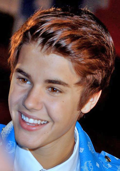 Bieber at the 2012 NRJ Music Awards in Cannes, France