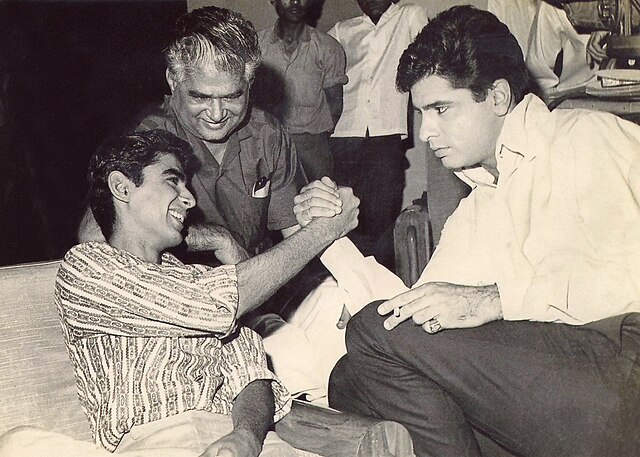 K.Amarnath with son Mohan & Sanjay Khan