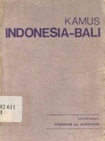 Gambar mini seharga Berkas:Kamus Indonesia-Bali.pdf