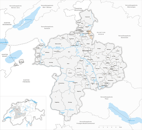 Mapa Mattstetten