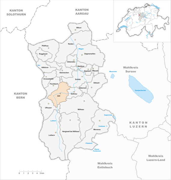 File:Karte Gemeinde Zell LU 2013.png