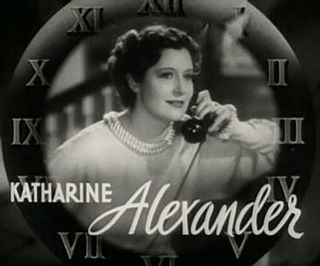 <span class="mw-page-title-main">Katharine Alexander</span> American actress