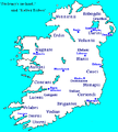 Кельтские племена на территории Ирландии по Клавдию Птолемею