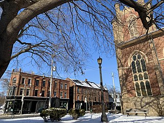 <span class="mw-page-title-main">Corktown, Toronto</span> Neighbourhood in Toronto, Ontario, Canada